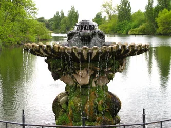 Fontaine dans le Jardin Italien, 1861